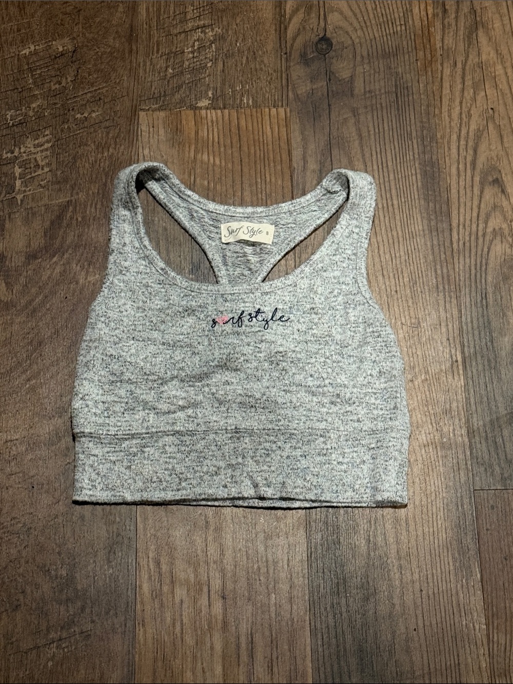 Surf style size small crop top